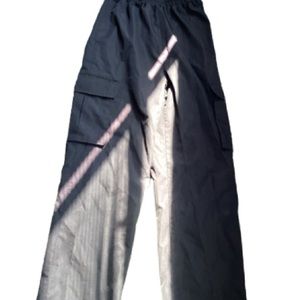 Black cargo pants